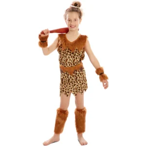 DISFRAZ CAVERNÍCOLA DE NIÑA