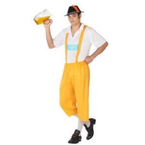 DISFRAZ DE TIROLÉS AMARILLO PARA HOMBRE