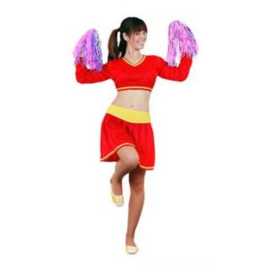DISFRAZ DE ANIMADORA ROJO MUJER