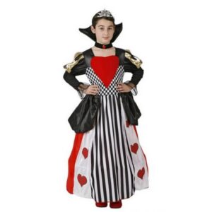 DISFRAZ DE REINA DE CORAZONES INFANTIL