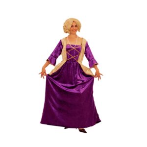 DISFRAZ DE DAMA INGLESA EPOCA MUJER