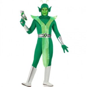 DISFRAZ DE ALIEN EXTRATERRESTRE HOMBRE