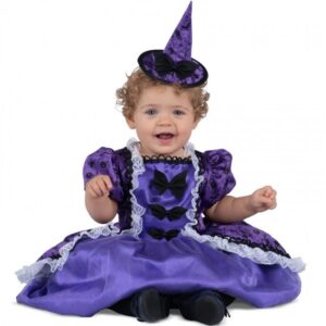 DISFRAZ DE BRUJA VERSALLES MORADO NIÑA