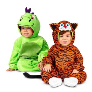 DISFRAZ DE DRAGÓN-TIGRE REVERSIBLE BEBÉ