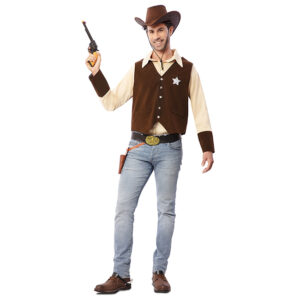 DISFRA DE VAQUERO SHERIFF HOMBRE