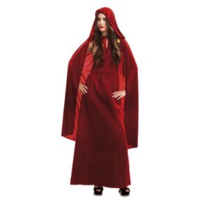 DISFRAZ ROJO DE HECHICERA MUJER
