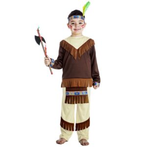DISFRAZ DE INDIO APACHE BEBÉ NIÑO