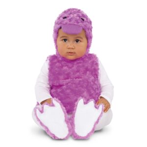 DISFRAZ PATITO PELUCHE LILA BEBÉ