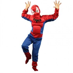 DISFRAZ DE SPIDERMAN ARAÑA MUSCULOSO NIÑO