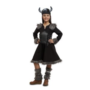 DISFRAZ DE VIKINGA SALVAJE BEBÉ NIÑA